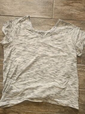 lululemon athletica Open Back Short Sleeve Tee